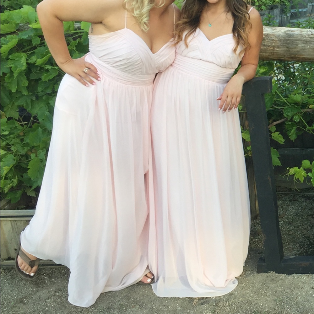 Alfred Angelo bridesmaid dress- baby pink